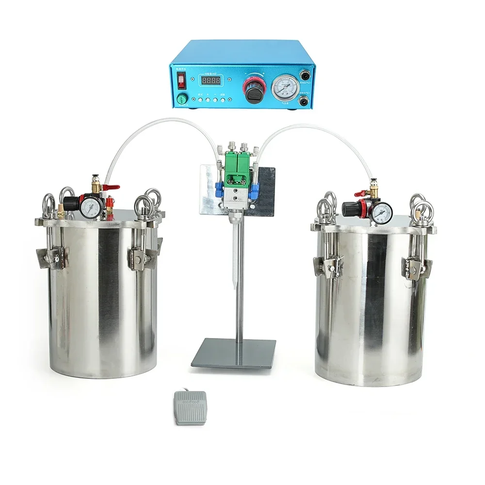 Fully Automatic 10L AB Double Liquid Glue Filling Machine for Electronics Industrial Manufacturing Other Fields Tool
Fully Automatic 10L AB Double Liquid Glue Filling Machine for Electronics Industrial Manufacturing Other Fields Tool