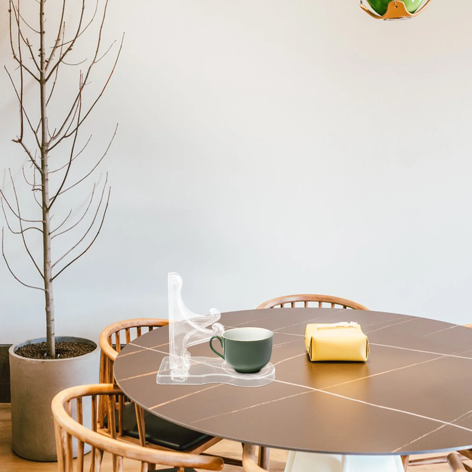 Teacup Saucer Display Stand Plastic Coffee Cups Plates Organizer Transparent Stylish Kitchen Dining Room Mug Stand
Teacup Saucer Display Stand Plastic Coffee Cups Plates Organizer Transparent Stylish Kitchen Dining Room Mug Stand