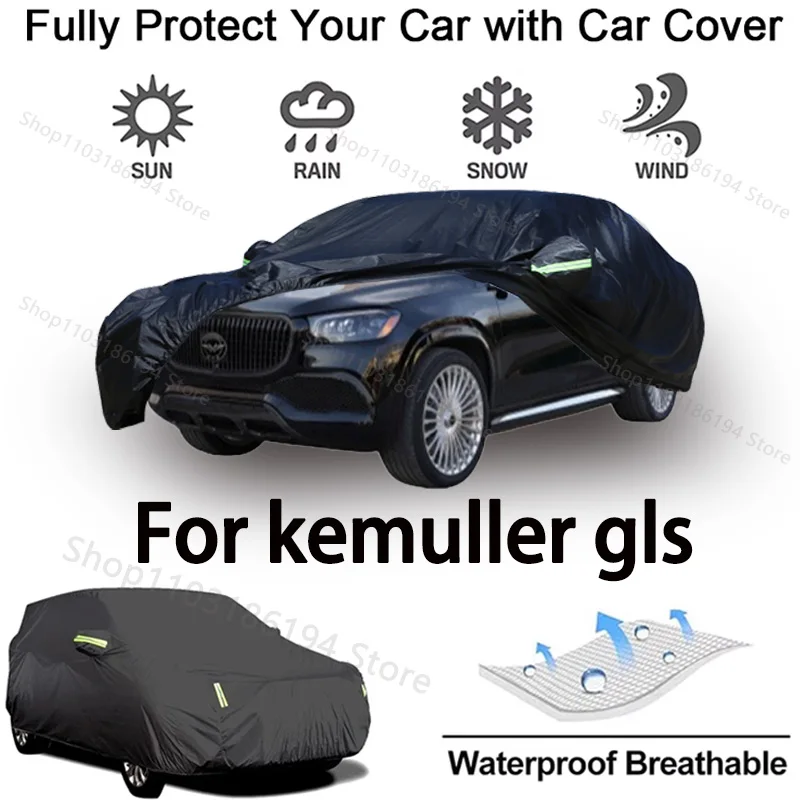 Full Car Cover For Kemuller GLS Outdoor Protective Gear-Snowproof, Sunshield, Waterproof and Dustproof Automobile Accessories
Full Car Cover For Kemuller GLS Outdoor Protective Gear-Snowproof, Sunshield, Waterproof and Dustproof Automobile Accessories
