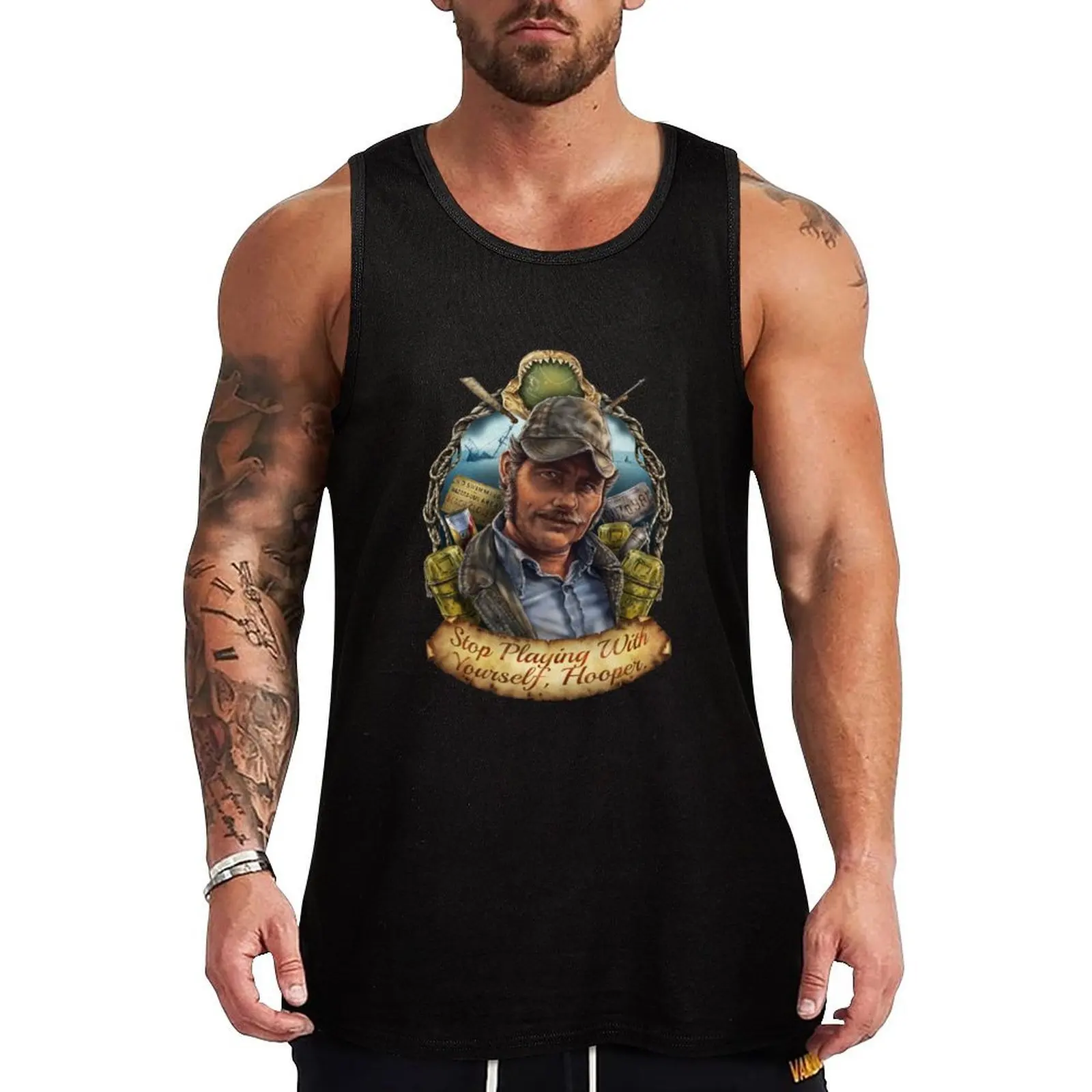 Stop Playing With Yourself, Hooper. Tank Top Active Athletic Tank Top Quick Dry Sleeveless Shirt
Stop Playing With Yourself, Hooper. Tank Top Active Athletic Tank Top Quick Dry Sleeveless Shirt