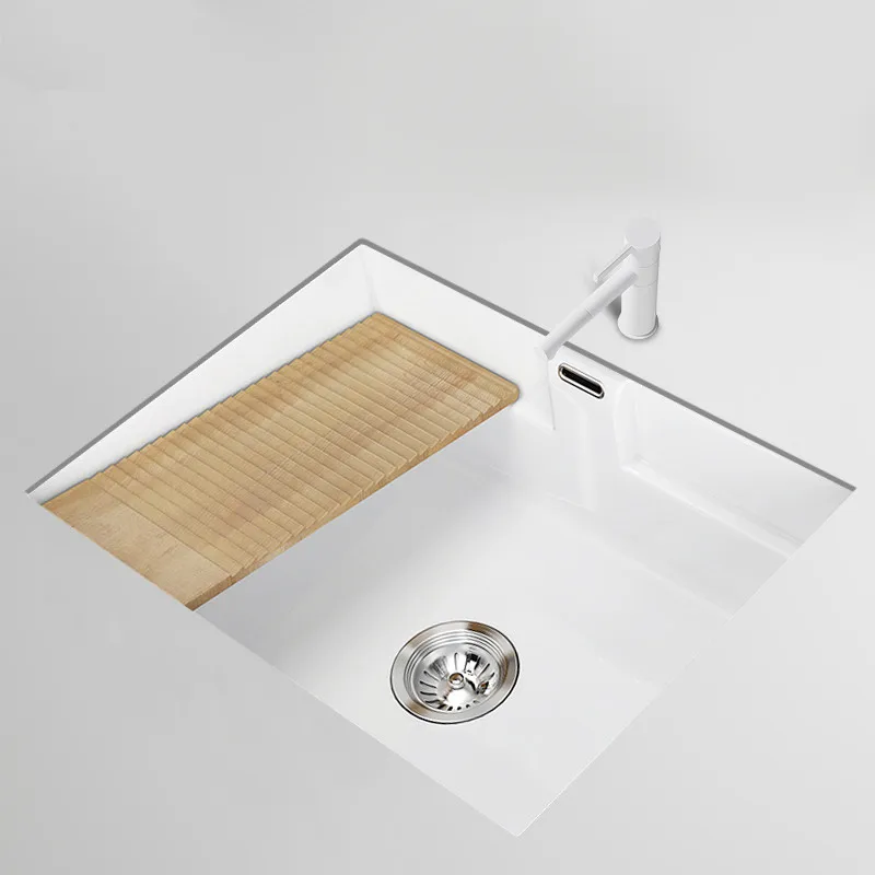 Balcony Laundry Basin with Washboard Household Undercounter Basin Embedded Laundry Pool Bathroom Deepened Ceramic Laundry Sink
Balcony Laundry Basin with Washboard Household Undercounter Basin Embedded Laundry Pool Bathroom Deepened Ceramic Laundry Sink