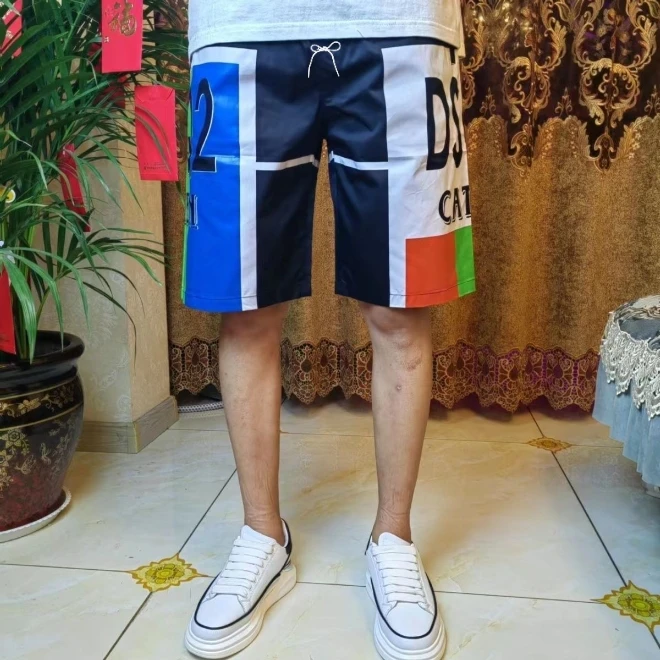 Shorts Men's Summer Thin Loose Outer Pants Trendy Ins Beach Pants Contrasting Color Casual Five-point Sweatpants
Shorts Men's Summer Thin Loose Outer Pants Trendy Ins Beach Pants Contrasting Color Casual Five-point Sweatpants