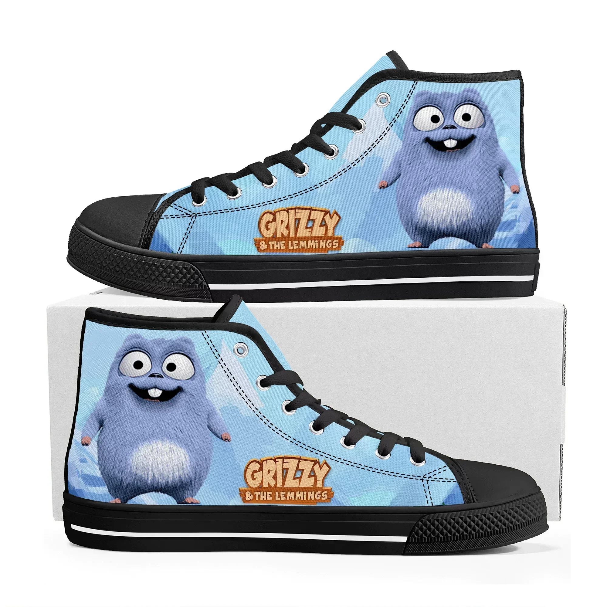 Grizzly and The Lemmings High Top Sneakers Men Women Teenager High Quality Canvas Sneaker Anime Cartoon Casual Custom Made Shoes
Grizzly and The Lemmings High Top Sneakers Men Women Teenager High Quality Canvas Sneaker Anime Cartoon Casual Custom Made Shoes