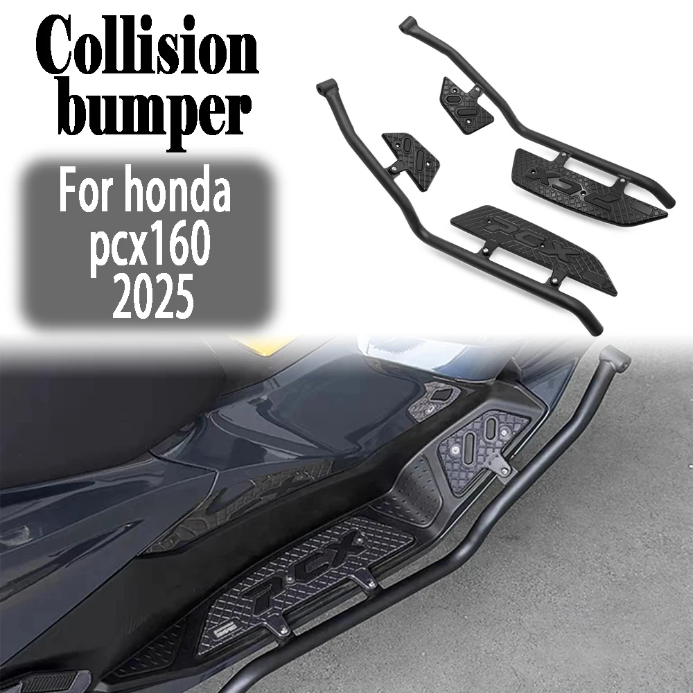 For HONDA honda pcx160 PCX-160 2025 Motorcycle Footpads Crash guard bumper Crash bar with footrest motorcycle accessories
For HONDA honda pcx160 PCX-160 2025 Motorcycle Footpads Crash guard bumper Crash bar with footrest motorcycle accessories