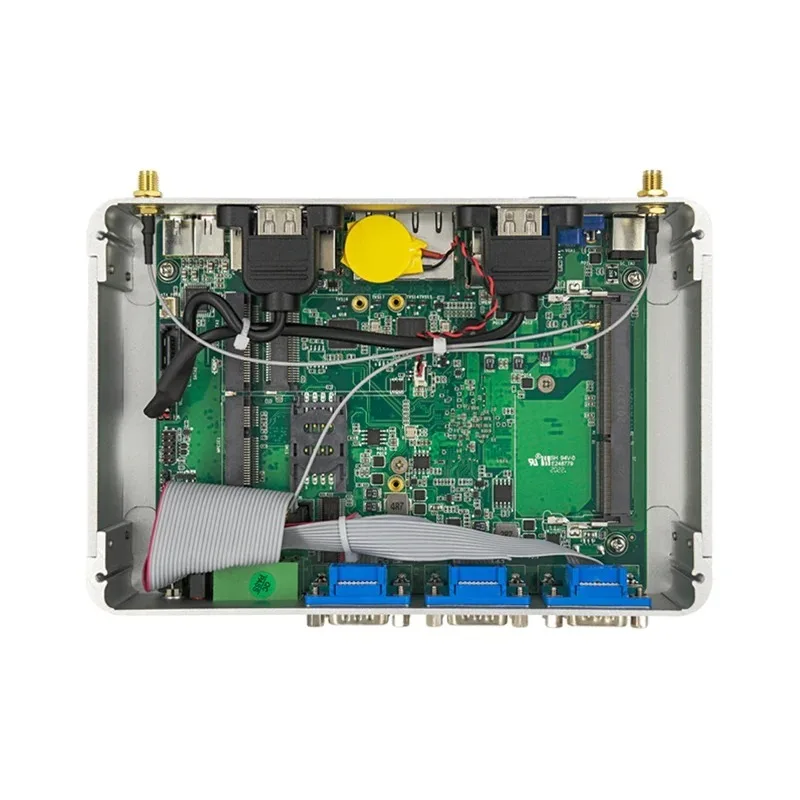Customized Fanless Industrial Mini PC Core i3-6157U 6th Gen Dual LAN Windows 10 Industrial Computer
Customized Fanless Industrial Mini PC Core i3-6157U 6th Gen Dual LAN Windows 10 Industrial Computer
