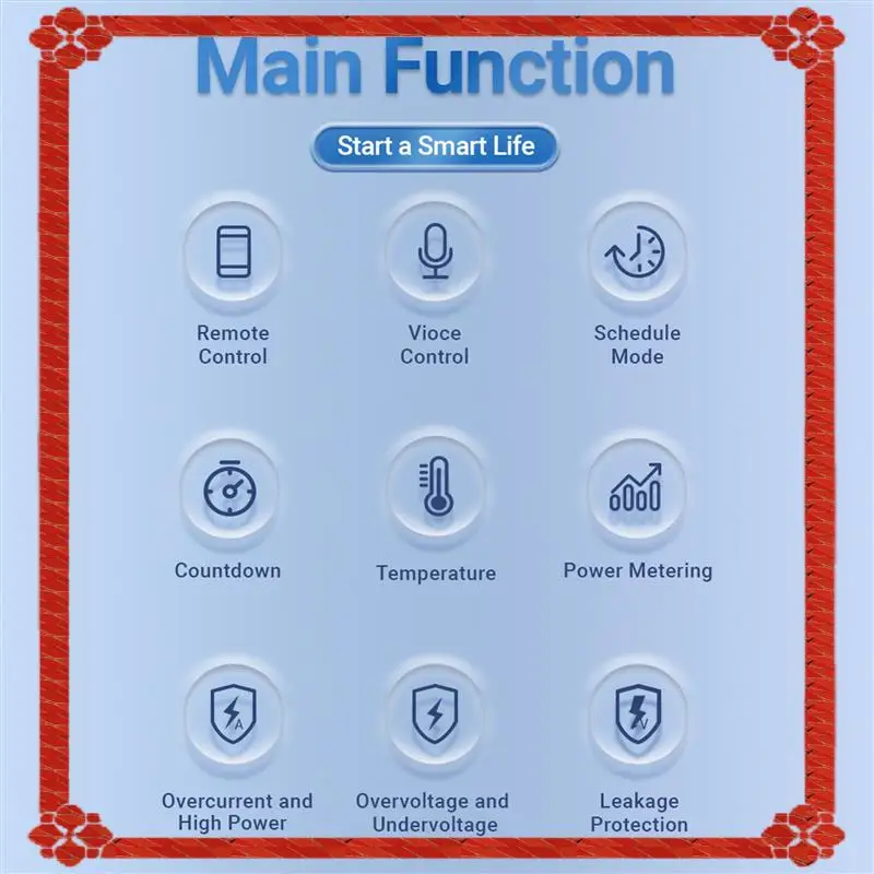 24-Hour Delivery 2X New 1P 1-63A Tuya Wifi Smart Circuit Breaker LED Display Switch With Power Metering Smart Life Control Via A
24-Hour Delivery 2X New 1P 1-63A Tuya Wifi Smart Circuit Breaker LED Display Switch With Power Metering Smart Life Control Via A