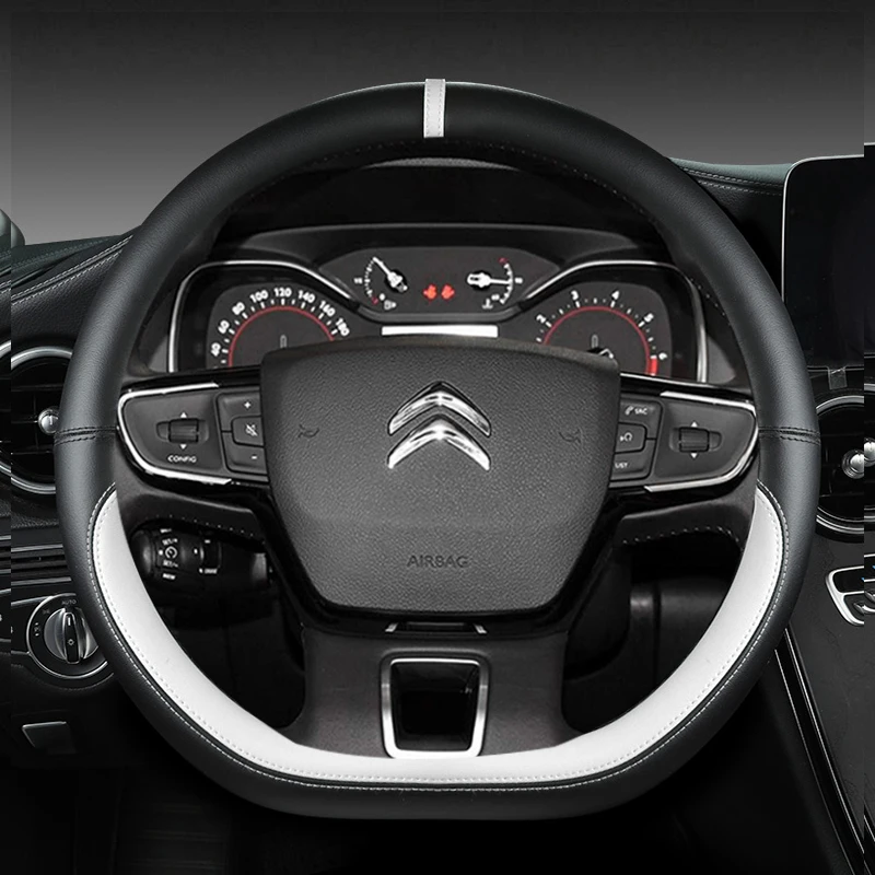 D Type Steering Wheel Cover For Citroen C3-XR New Elysee C4 Sega 2014 - 2022 Spacetourer Picasso DS3 DS5 C3 II III 2009 - 2022
D Type Steering Wheel Cover For Citroen C3-XR New Elysee C4 Sega 2014 - 2022 Spacetourer Picasso DS3 DS5 C3 II III 2009 - 2022