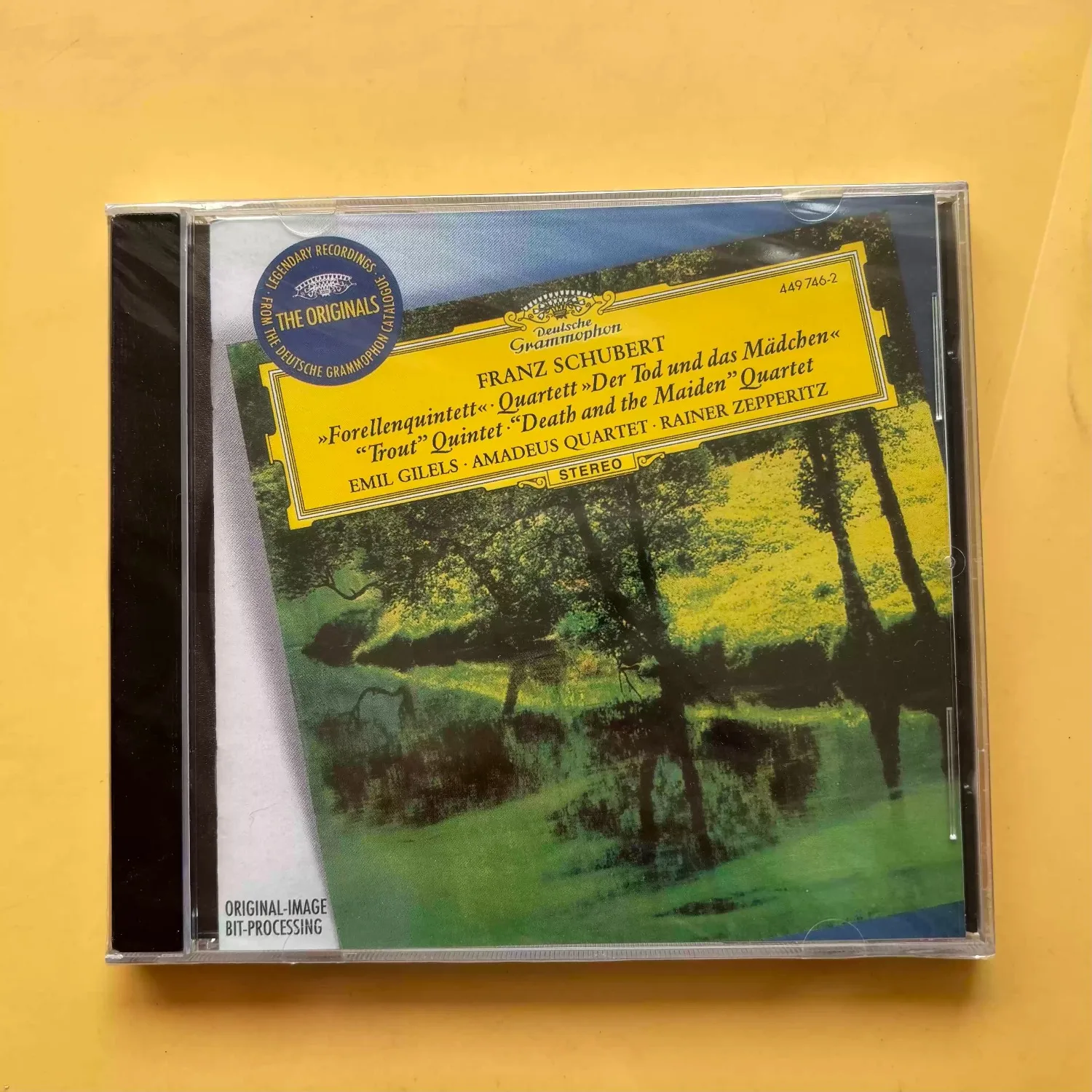 Schubert "Trout Quintet Death and The Maiden" Emil Gilels Amadeus Quartet DG The Originals Classical Chamber Masterpiece
Schubert "Trout Quintet Death and The Maiden" Emil Gilels Amadeus Quartet DG The Originals Classical Chamber Masterpiece