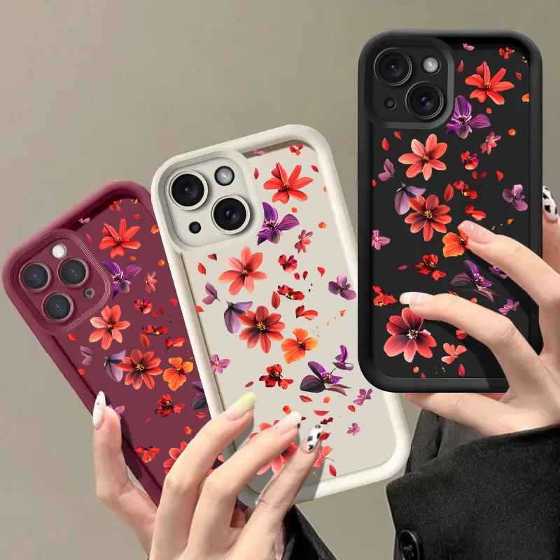 Silicone Shockproof Case For iPhone 16 15 14 13 12 11 Pro Max 6 7 Plus X XR XS MAX Phone Cover Soft Bumper Cases Flower Cartoon
Silicone Shockproof Case For iPhone 16 15 14 13 12 11 Pro Max 6 7 Plus X XR XS MAX Phone Cover Soft Bumper Cases Flower Cartoon
