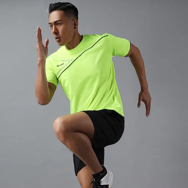 Men's 2025 Lightweight Breathable Fashion Loose Breathable Short Sleeve Shorts Outdoor Sports Running Set Quick Drying Leisure C
Men's 2025 Lightweight Breathable Fashion Loose Breathable Short Sleeve Shorts Outdoor Sports Running Set Quick Drying Leisure C