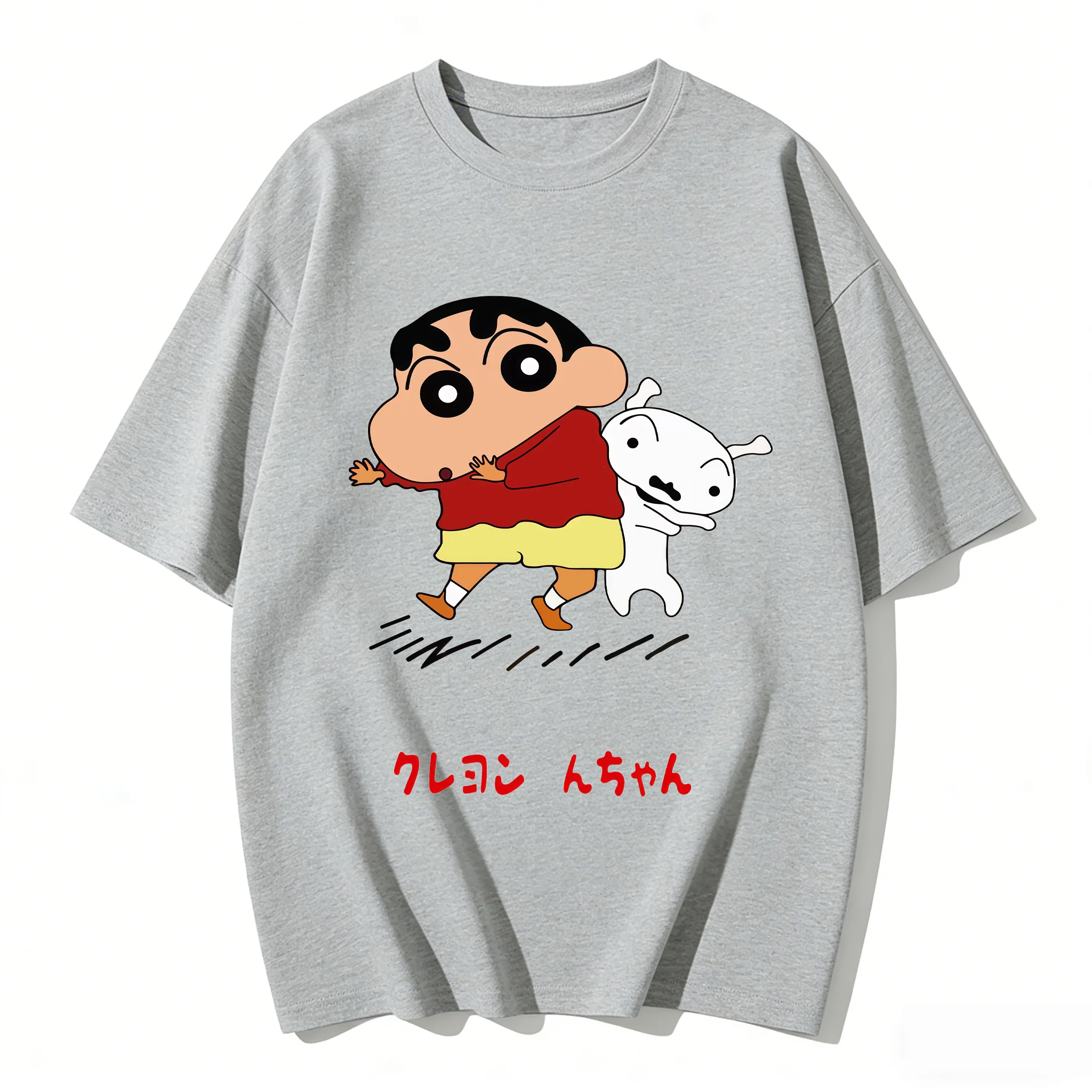 2026 Trendy Anime Crayon Shin-chan Graphic Couple T-shirts Streetwear Family Matching Parent-child Clothing for Men Women Kids
2026 Trendy Anime Crayon Shin-chan Graphic Couple T-shirts Streetwear Family Matching Parent-child Clothing for Men Women Kids
