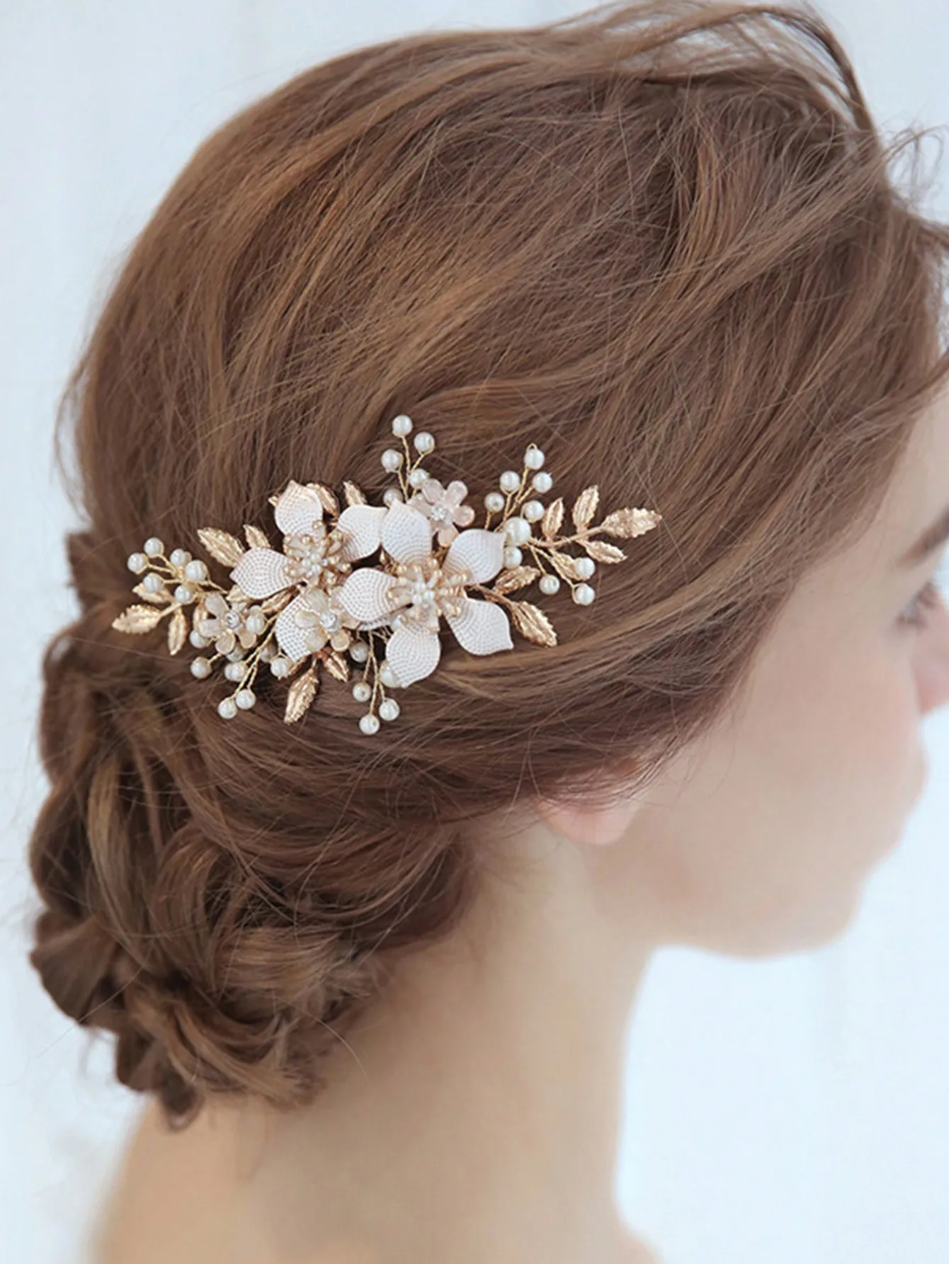 Trendy Flower Pearl Bridal Hair Combs Wedding Hair Accessories Headpiece Hair ornaments Bride Women Hair Jewelry
Trendy Flower Pearl Bridal Hair Combs Wedding Hair Accessories Headpiece Hair ornaments Bride Women Hair Jewelry