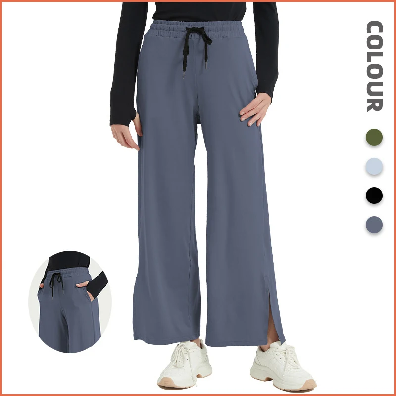 Loose Comfortable 2024 Flared Women Running Pants Quick Dry Outdoor Jogger Sport Training Exercise Trousers New Trend Sportswear
Loose Comfortable 2024 Flared Women Running Pants Quick Dry Outdoor Jogger Sport Training Exercise Trousers New Trend Sportswear