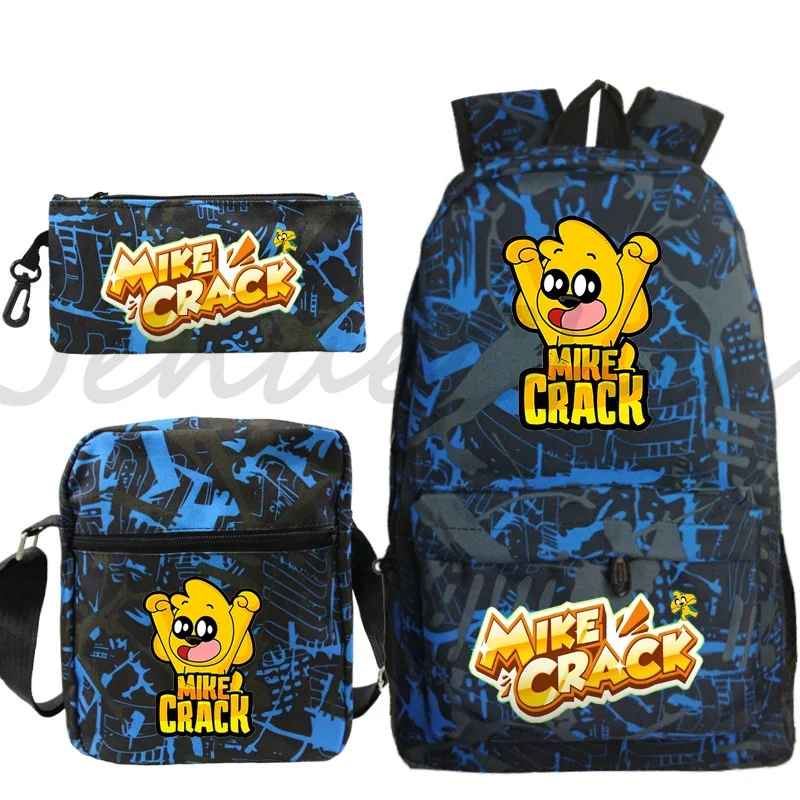 Школьный рюкзак Mikecrack, 3 шт./компл., студенческий рюкзак в стиле аниме для мальчиков и девочек, детский школьный рюкзак на молнии, сумка на плечо, пенал, подарок
Школьный рюкзак Mikecrack, 3 шт./компл., студенческий рюкзак в стиле аниме для мальчиков и девочек, детский школьный рюкзак на молнии, сумка на плечо, пенал, подарок