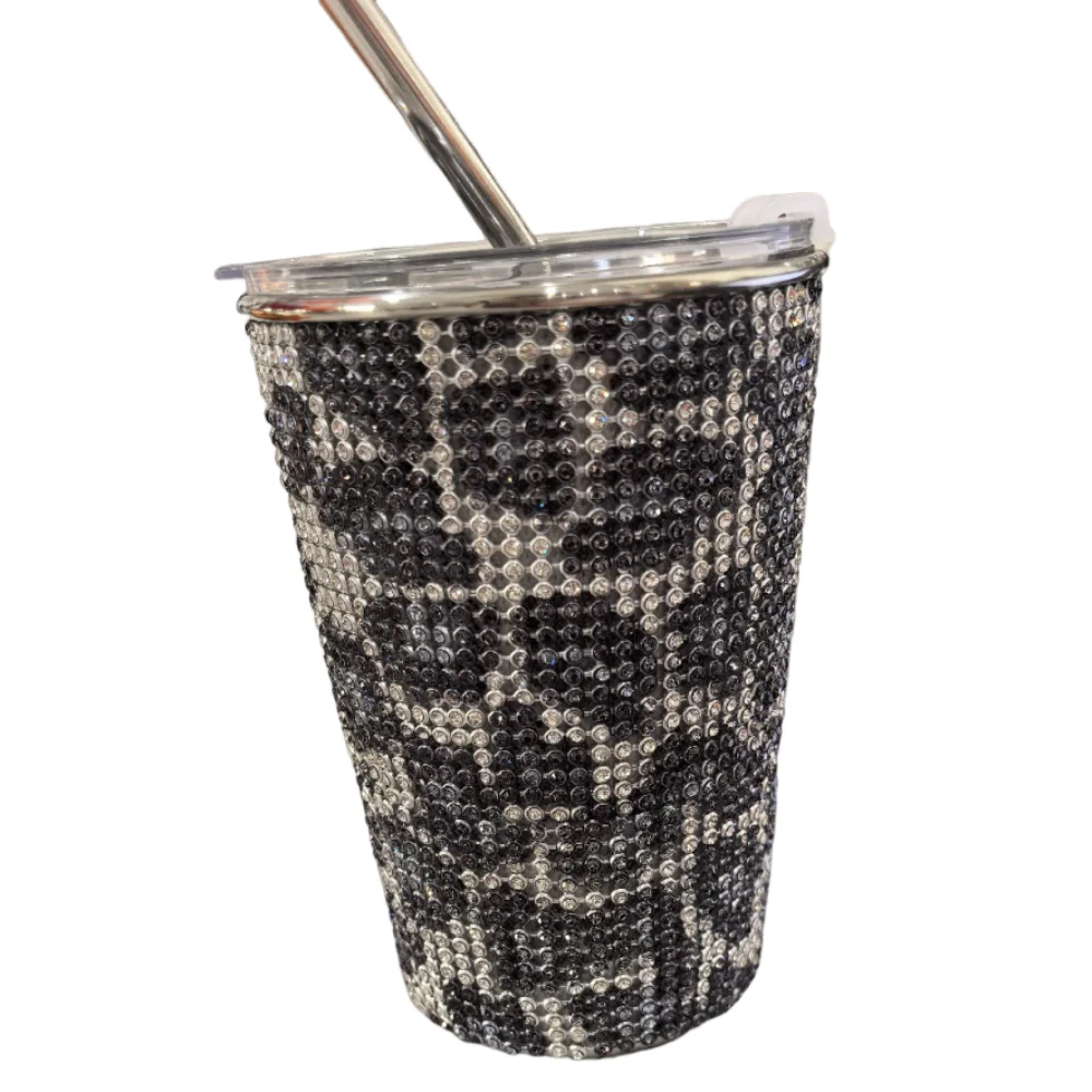 Durable 500ml Rhinestone Water Cup Sparkling Bling Glitter Coffee Mug Reusable with Lid Straw Creative Straw Cup Girl
Durable 500ml Rhinestone Water Cup Sparkling Bling Glitter Coffee Mug Reusable with Lid Straw Creative Straw Cup Girl