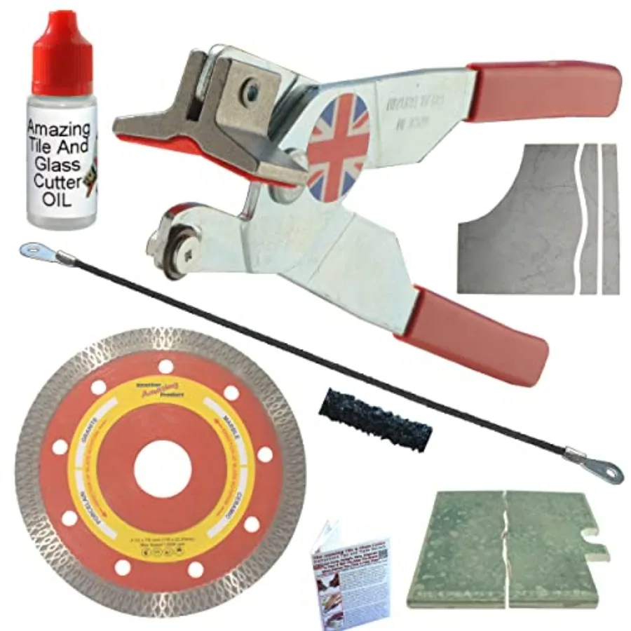 Ceramic Kit - Cut Curves Notches Corners and Plunge Cut Square Outlets with 4 1/2" Diamond Blade For Grinder Round Wire Carbide
Ceramic Kit - Cut Curves Notches Corners and Plunge Cut Square Outlets with 4 1/2" Diamond Blade For Grinder Round Wire Carbide