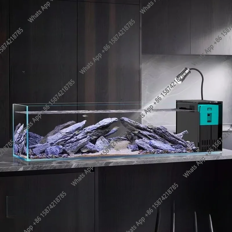 Ll Xiaoxi 3.0 New Desktop Stream Tank Gold Crystal Ultra-white Glass Side Filter Integrated Landscaping Fish Tank With Light
Ll Xiaoxi 3.0 New Desktop Stream Tank Gold Crystal Ultra-white Glass Side Filter Integrated Landscaping Fish Tank With Light