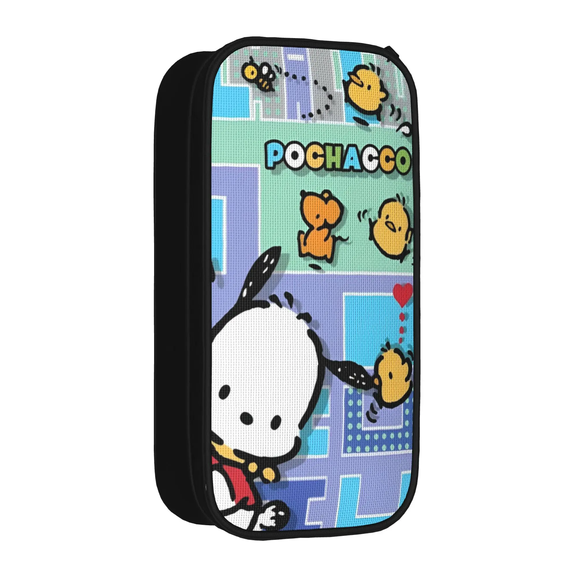 Classic Kawaii Pochacco Pencil Case Cartoon Dog Pencil Pouch Pen for Student Big Capacity Bag Office Gift Stationery
Classic Kawaii Pochacco Pencil Case Cartoon Dog Pencil Pouch Pen for Student Big Capacity Bag Office Gift Stationery