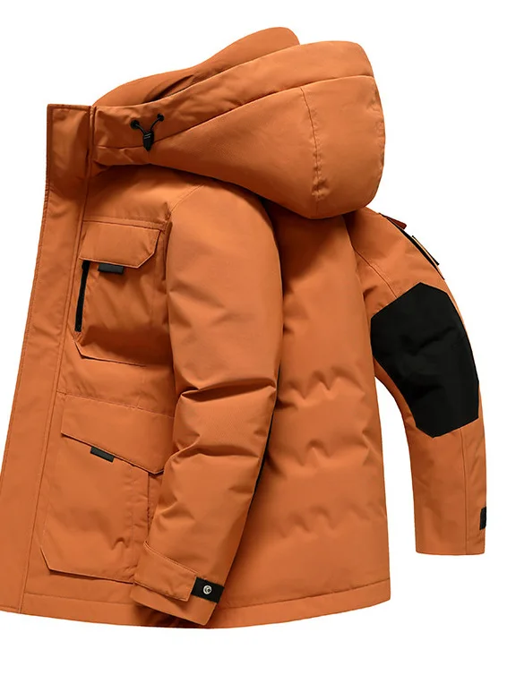 Men's Winter Outdoor Mid-Length down Jaet Casual Faionable Couples Sle Workwear Polyester Fiber Windproof Warm Coat
Men's Winter Outdoor Mid-Length down Jaet Casual Faionable Couples Sle Workwear Polyester Fiber Windproof Warm Coat