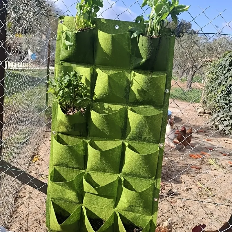 NEW Wall Hanging Pockets Planting Bags Flower Pot Home Garden Grow Bag Garden Planter Vertical Suculentas Plant Pot Home Decor
NEW Wall Hanging Pockets Planting Bags Flower Pot Home Garden Grow Bag Garden Planter Vertical Suculentas Plant Pot Home Decor