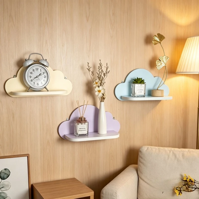 Wooden Cloud Screw Embedded Wall Mounted Storage Rack Solid Wood Doll Organizer Home RoomDecorativeShelfHomeStorage&Organization
Wooden Cloud Screw Embedded Wall Mounted Storage Rack Solid Wood Doll Organizer Home RoomDecorativeShelfHomeStorage&Organization