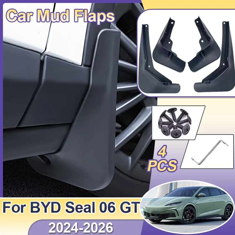 Car Mudguards For BYD Seal 06 GT Body Kit 2024 2025 2026 Auto MudFlaps 4pcs Mud Flaps Fender Anti-Splash Guards Auto Accessories
Car Mudguards For BYD Seal 06 GT Body Kit 2024 2025 2026 Auto MudFlaps 4pcs Mud Flaps Fender Anti-Splash Guards Auto Accessories