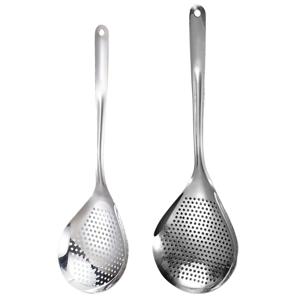 2pcs Cooking Strainer Stainless Steel Strainer Spoon Food Colander Pasta Straining Spoon slotted spoon
2pcs Cooking Strainer Stainless Steel Strainer Spoon Food Colander Pasta Straining Spoon slotted spoon