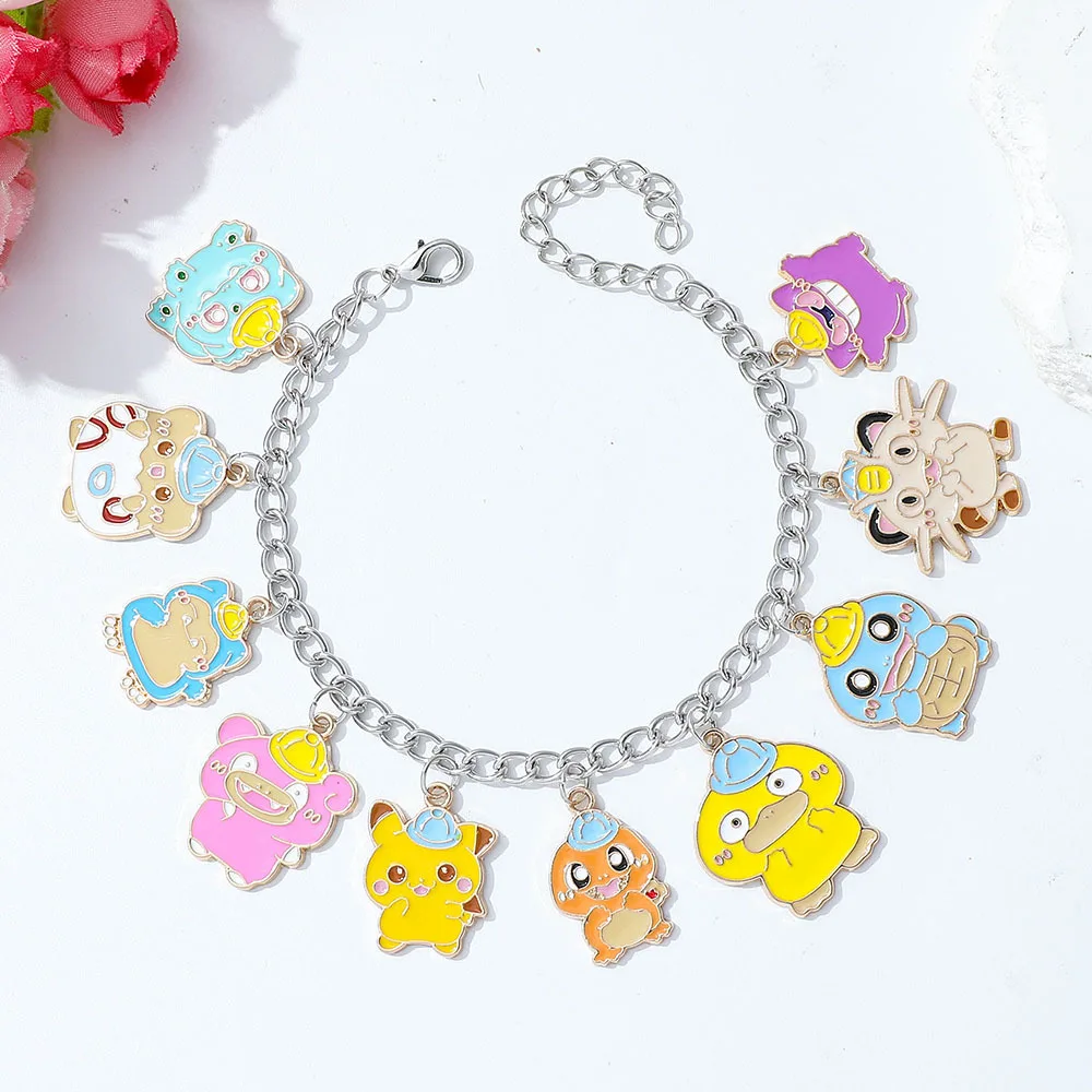 Japanese Anime Cute Cartoon Elf Series Enamel Pendant Bracelet Fashionable Charm Jewelry Suitable for Giving to Fans
Japanese Anime Cute Cartoon Elf Series Enamel Pendant Bracelet Fashionable Charm Jewelry Suitable for Giving to Fans