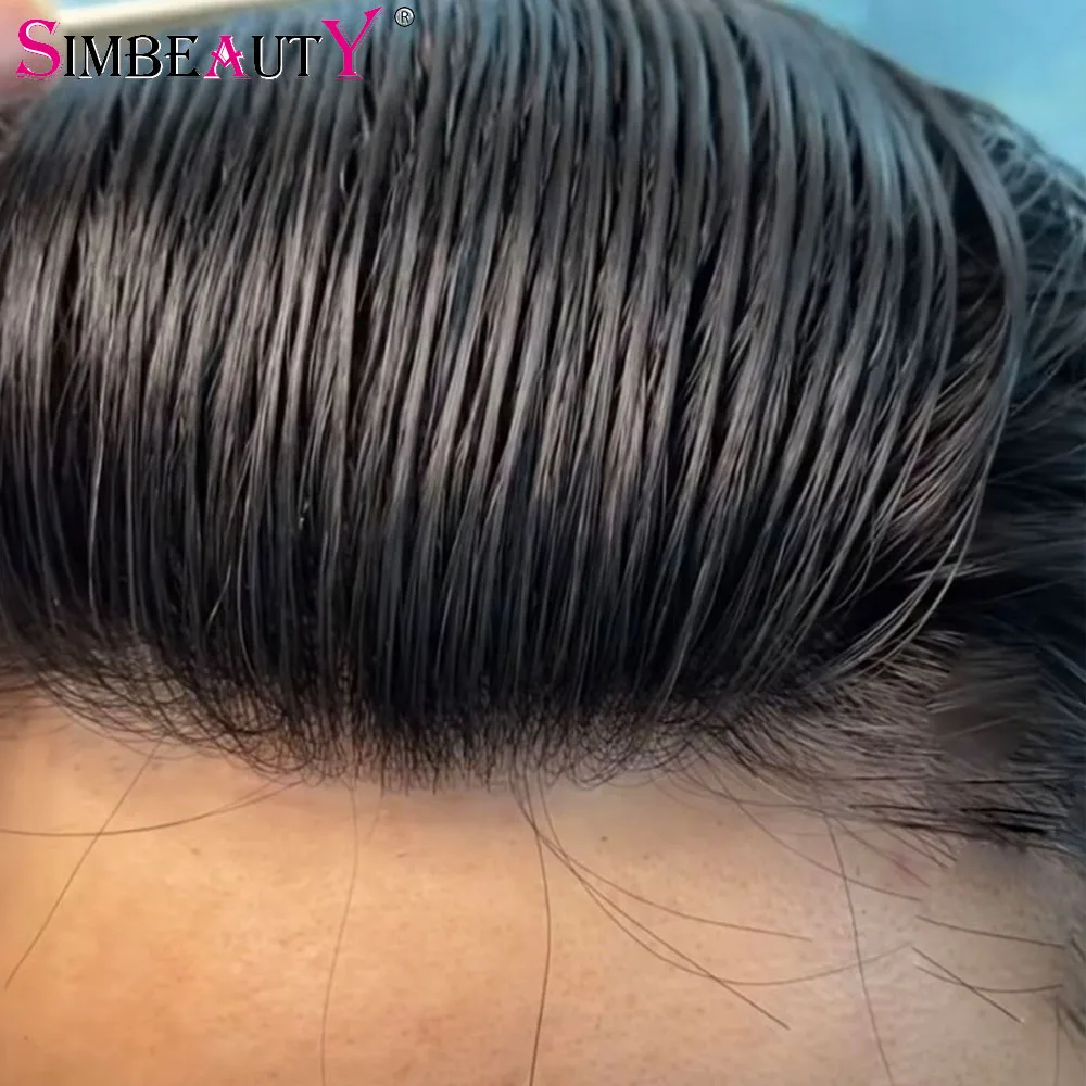 Natural Hairline Brown Toupee Mens 1B65 1B80 Grey Black Human Hair Super Durable Thin Microskin Full Skin PU Capillary Prosthesi 
Natural Hairline Brown Toupee Mens 1B65 1B80 Grey Black Human Hair Super Durable Thin Microskin Full Skin PU Capillary Prosthesi