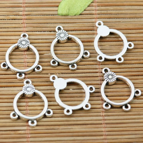 20pcs 20*16mm Tibetan Silver Color Round Charm Link Connector EF2254 Jewelry Making Supplies
20pcs 20*16mm Tibetan Silver Color Round Charm Link Connector EF2254 Jewelry Making Supplies