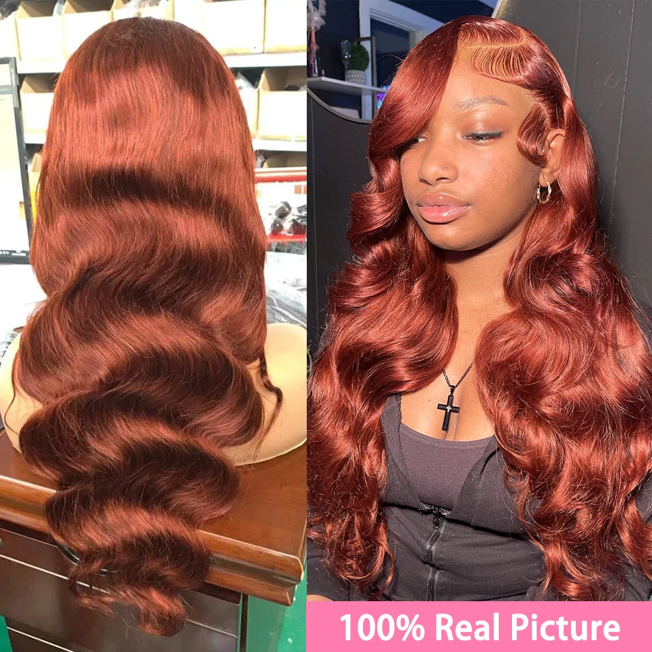 Mossily Reddish Brown HD Lace Front Human Hair Wig PrePlucked 13x4 Colored Human Hair 13x6 Lace Frontal Wigs Body Wave Wig
Mossily Reddish Brown HD Lace Front Human Hair Wig PrePlucked 13x4 Colored Human Hair 13x6 Lace Frontal Wigs Body Wave Wig