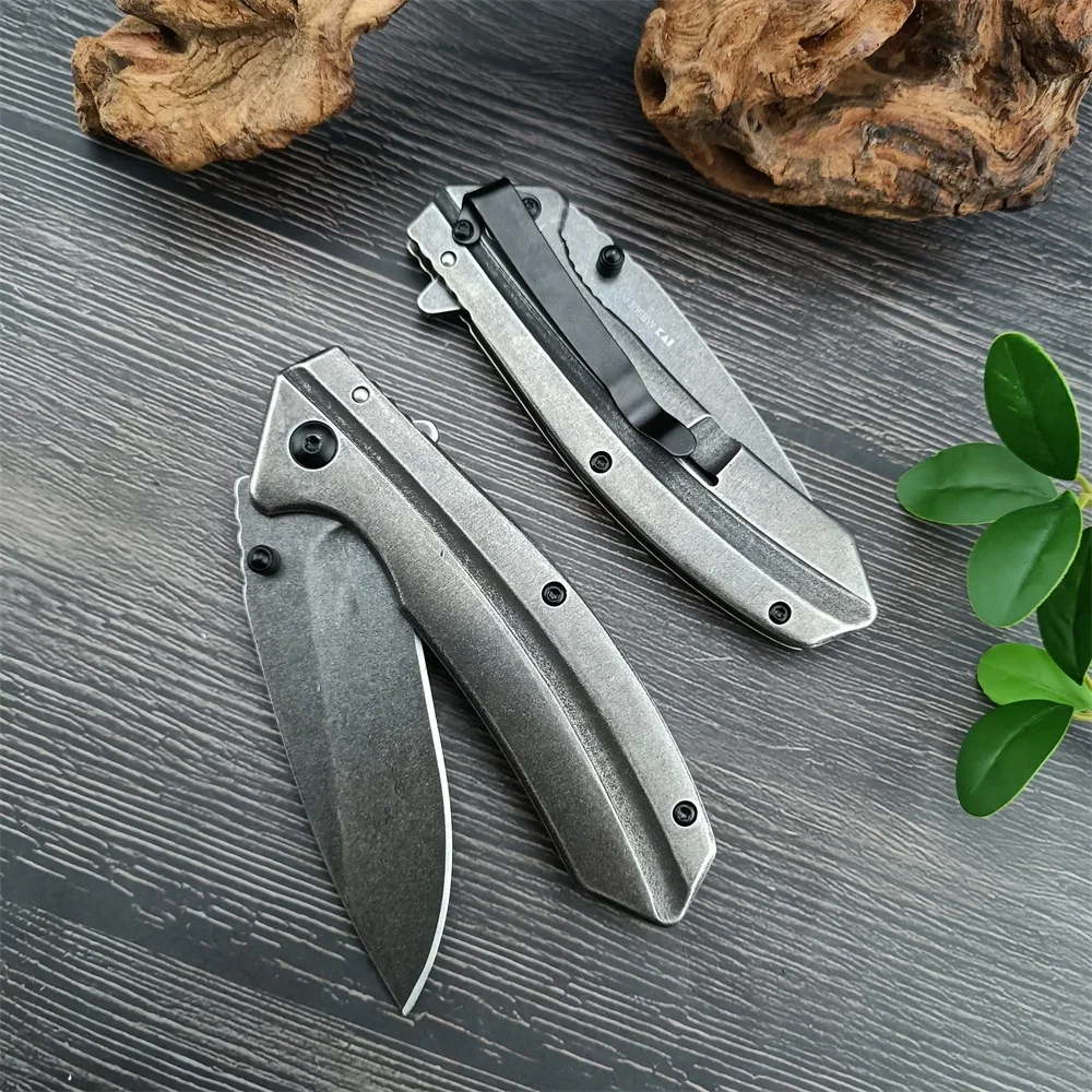 All Steel Filter Flipper Folding Pocket Knife 3.25" Blackwash Plain Blade, Blackwash Stainless Steel Handle Camping Outdoor Tool
All Steel Filter Flipper Folding Pocket Knife 3.25" Blackwash Plain Blade, Blackwash Stainless Steel Handle Camping Outdoor Tool