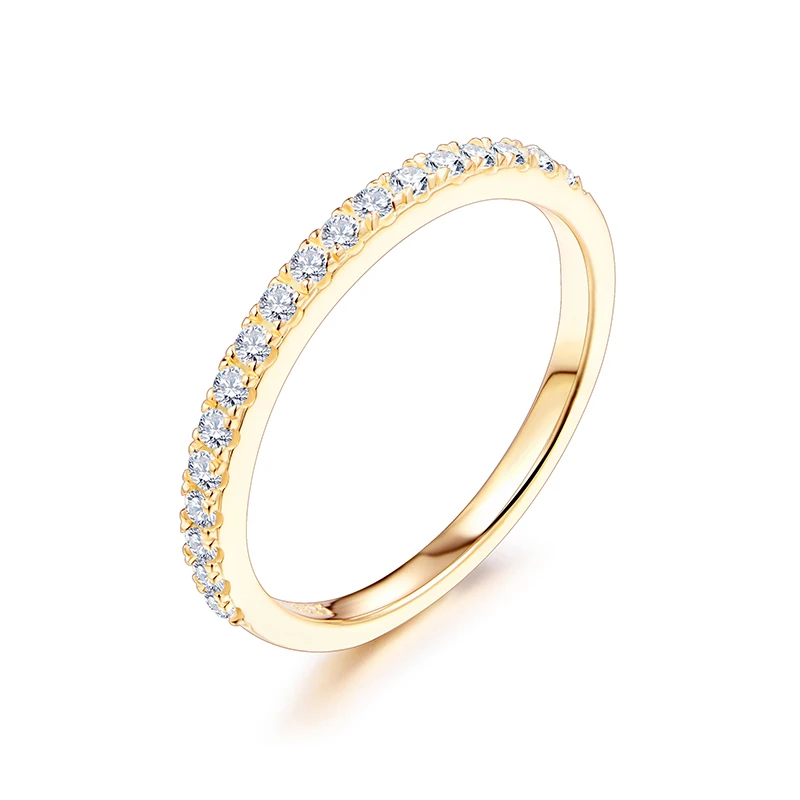 Provence Moissanite Half Eternity Rings for Women S925 Silver Round Cut D Color Promise Rings for Girlfriend with GRA
Provence Moissanite Half Eternity Rings for Women S925 Silver Round Cut D Color Promise Rings for Girlfriend with GRA
