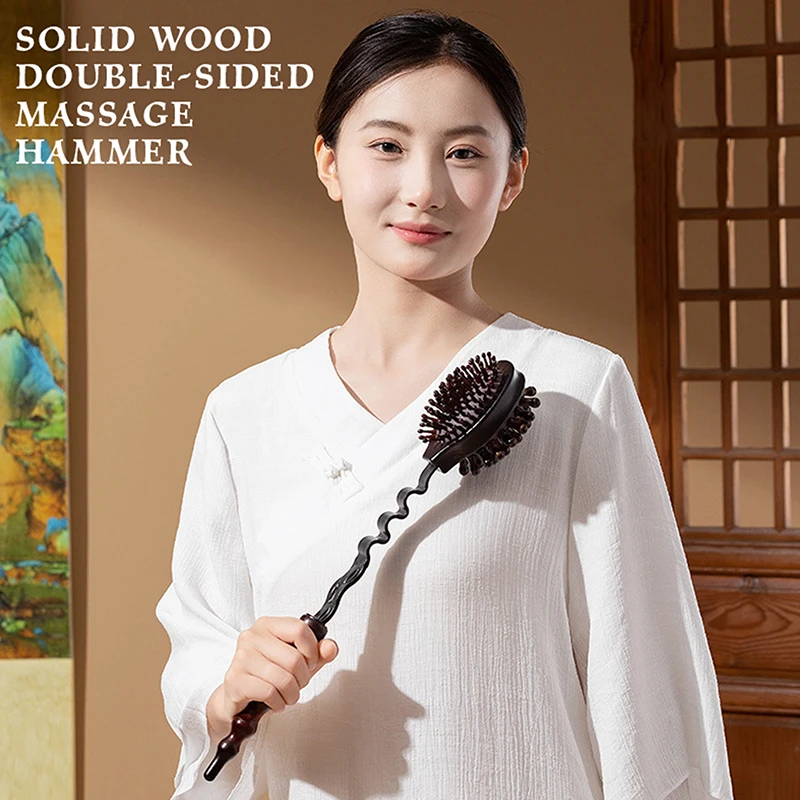 Double-Sided Massage Hammer Shoulder And Neck Body Beater Beat Hammer Hand-Held Health Massage Beat Back Hammer Meridian Beat
Double-Sided Massage Hammer Shoulder And Neck Body Beater Beat Hammer Hand-Held Health Massage Beat Back Hammer Meridian Beat
