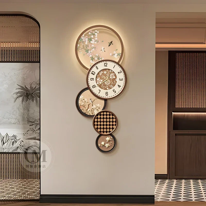 Modern Bedrooms Wall Watch Chinese Style Aesthetic Metal Wall Art Cute Clock Wall Interior Relogio De Parede Room Decorations
Modern Bedrooms Wall Watch Chinese Style Aesthetic Metal Wall Art Cute Clock Wall Interior Relogio De Parede Room Decorations