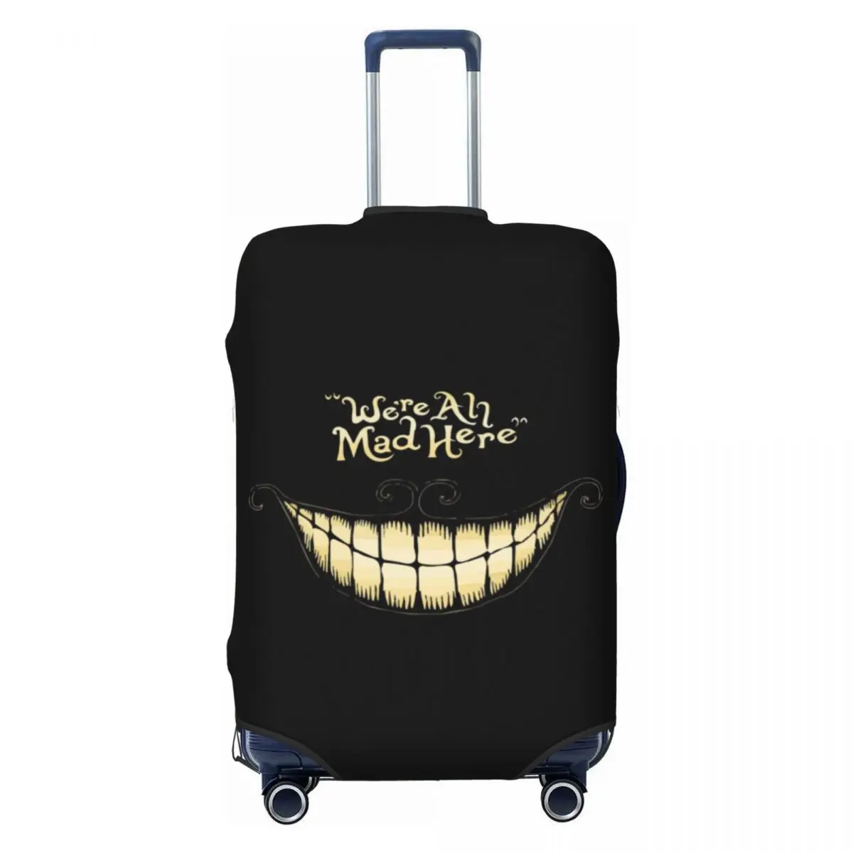 Custom Trendy Cheshires Cat Suitcase Cover Washable We're All Mad Here Luggage Covers Protector for 18-32 inch
Custom Trendy Cheshires Cat Suitcase Cover Washable We're All Mad Here Luggage Covers Protector for 18-32 inch