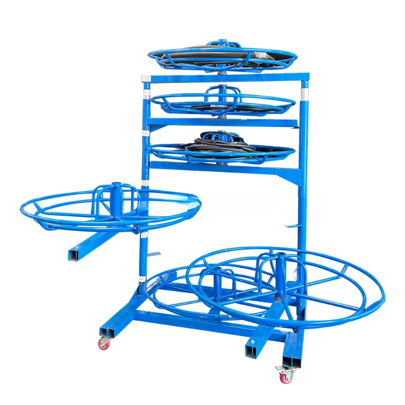 Gold SellerHigh quality multi-structure strong support hydraulic hose rack rubber hose reel storage rack
Gold SellerHigh quality multi-structure strong support hydraulic hose rack rubber hose reel storage rack