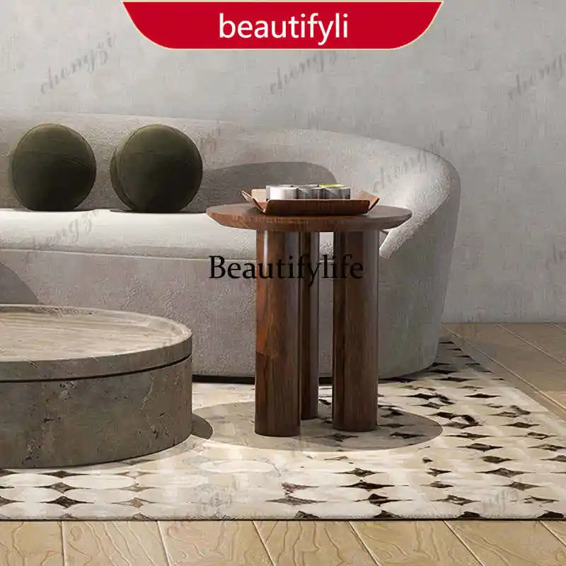 M53 Modern Round Solid Wood Coffee Table for Living Room Minimalist Design
M53 Modern Round Solid Wood Coffee Table for Living Room Minimalist Design