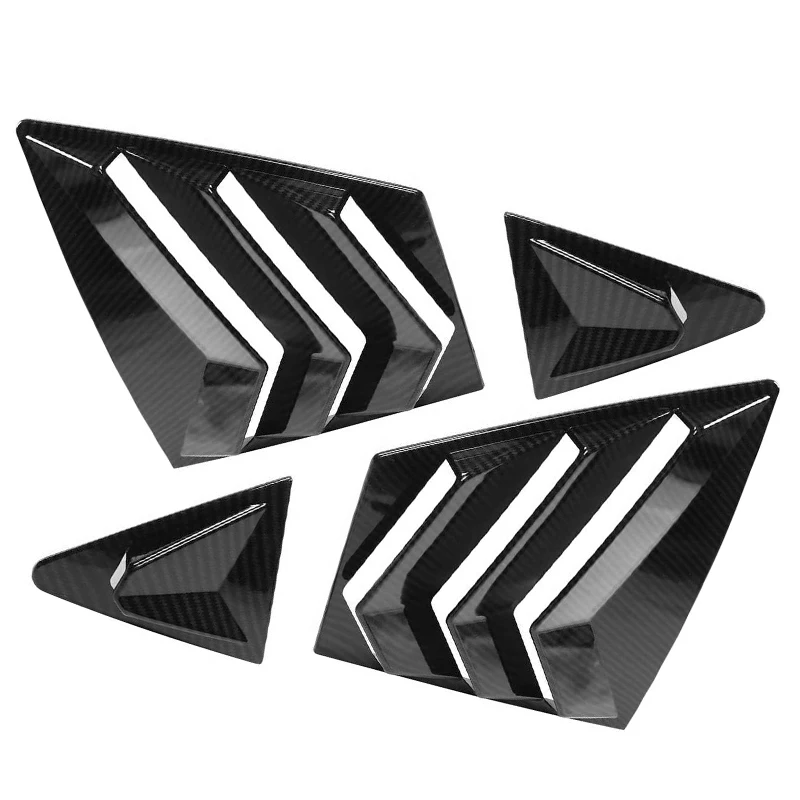 1 Set Rear Side Window Louver Shutter Covers Trims Fit For Toyota Corolla Sedan 2020 2021 2022 2023 Carbon Fiber Grain Style
1 Set Rear Side Window Louver Shutter Covers Trims Fit For Toyota Corolla Sedan 2020 2021 2022 2023 Carbon Fiber Grain Style
