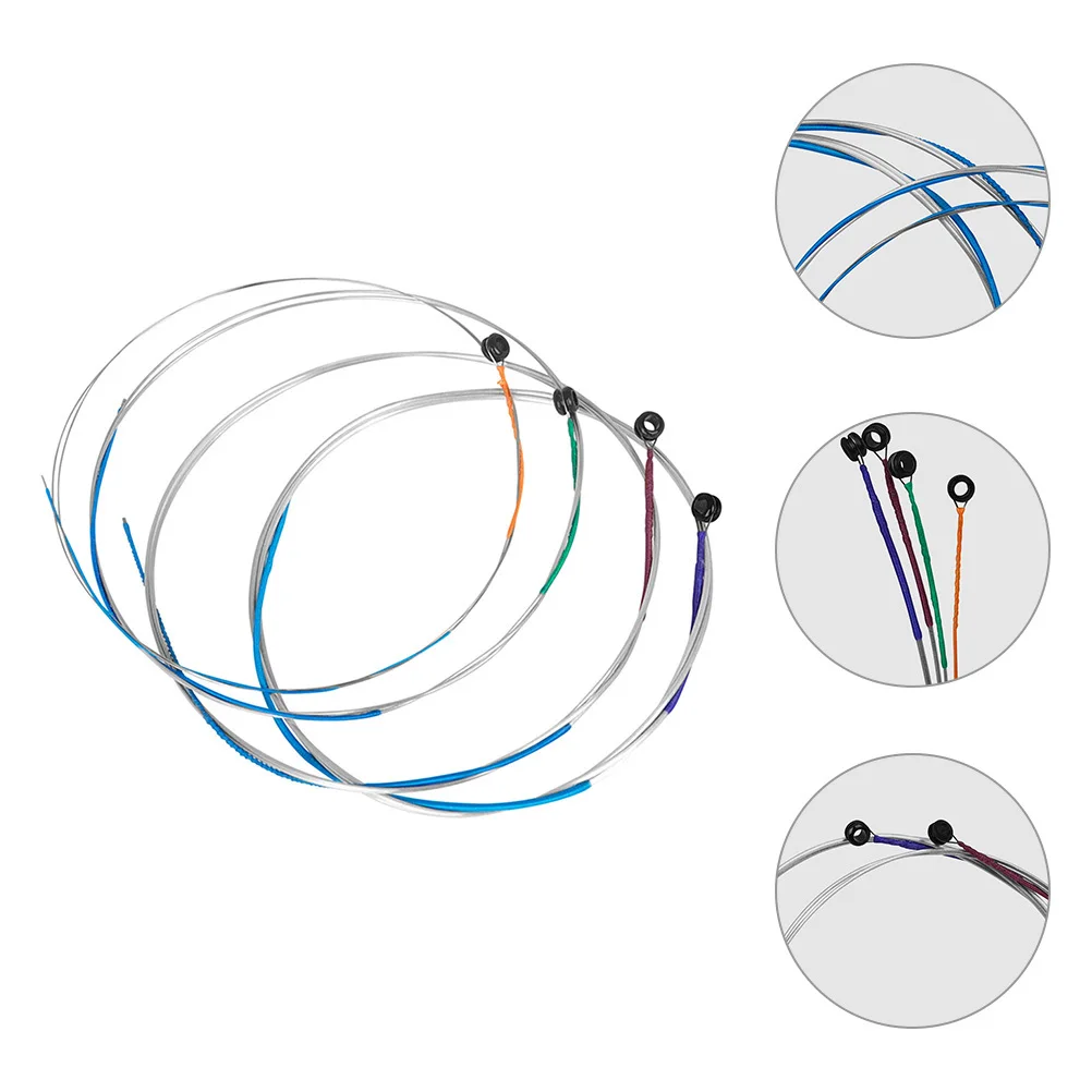 4Pcs Universal Violin Strings Set Copper Alloy Metal Core Sturdy Strings Replacement for Clear Violin Accessories
4Pcs Universal Violin Strings Set Copper Alloy Metal Core Sturdy Strings Replacement for Clear Violin Accessories