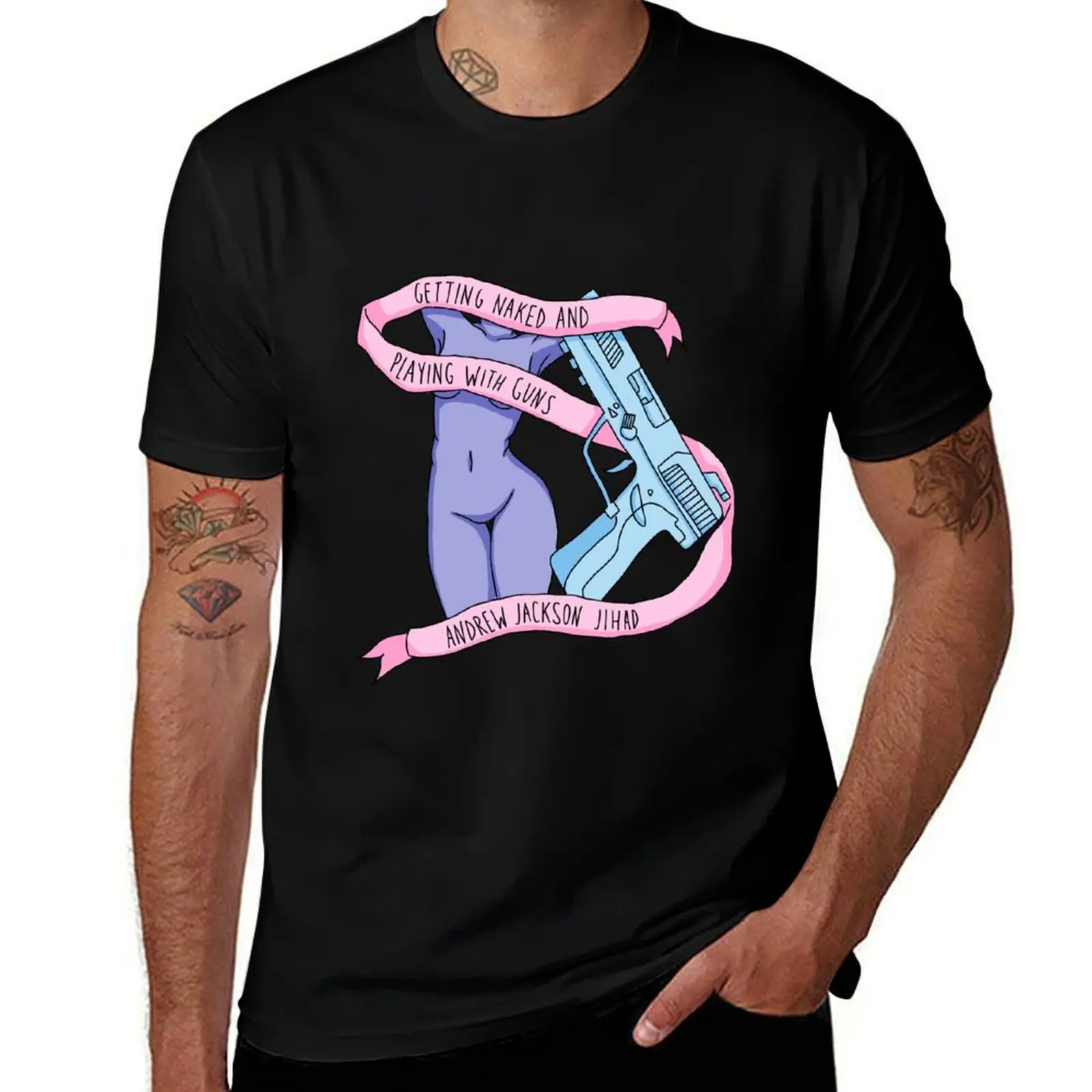 Jackson Guns - Jihad Getting Playing Andrew Naked, With T-Shirt Work Comfort T-Shirt for Men
Jackson Guns - Jihad Getting Playing Andrew Naked, With T-Shirt Work Comfort T-Shirt for Men