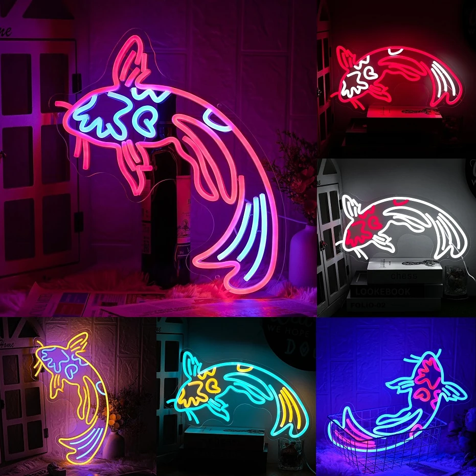 Светодиодный неоновый свет Carps, акриловая неоновая вывеска, USB-диммер для дома, спальни, гостиной, магазина, паба, настенный художественный декор
Светодиодный неоновый свет Carps, акриловая неоновая вывеска, USB-диммер для дома, спальни, гостиной, магазина, паба, настенный художественный декор