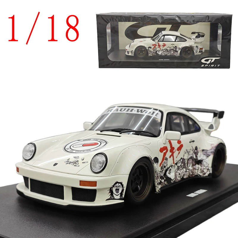 GT Spirit Литой под давлением масштаб 1/18 Модель автомобиля из смолы Porsche 911 RWB AKIRA Игрушки для игр для мальчиков Коллекция оригинальных коробок
GT Spirit Литой под давлением масштаб 1/18 Модель автомобиля из смолы Porsche 911 RWB AKIRA Игрушки для игр для мальчиков Коллекция оригинальных коробок