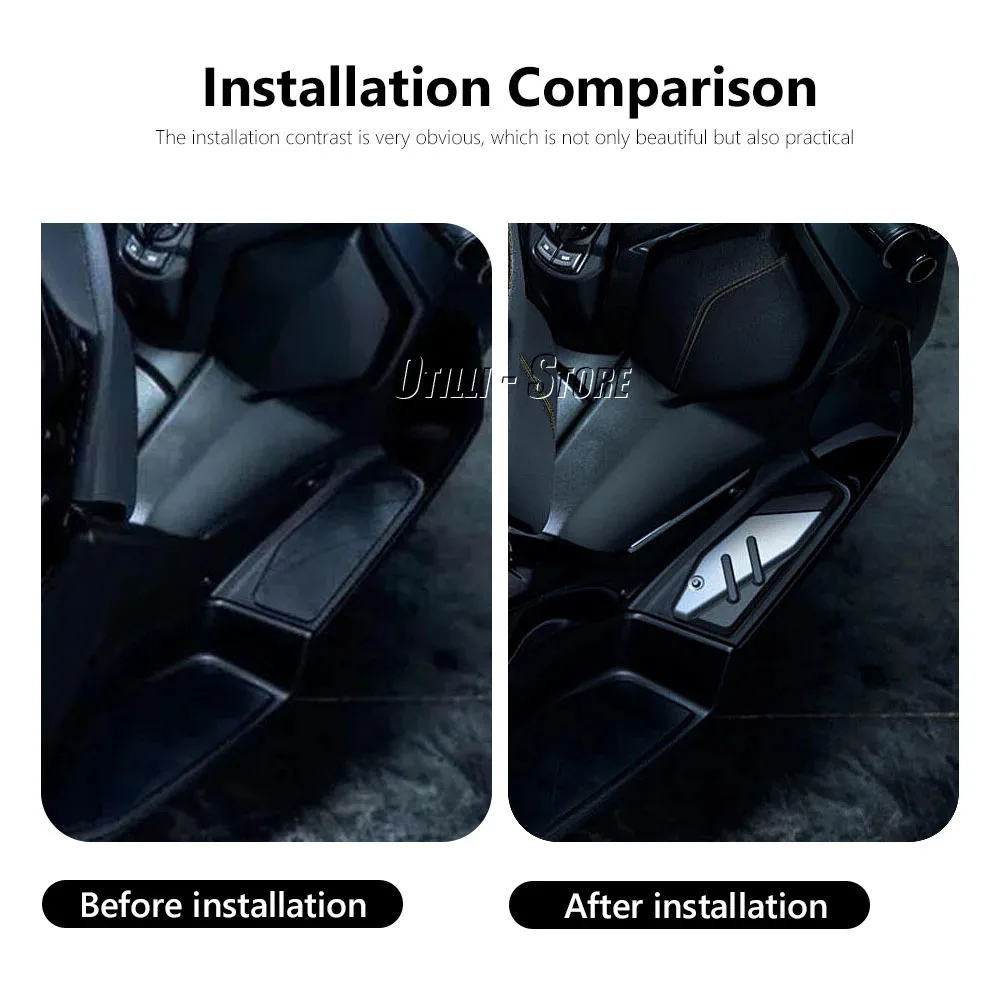 Motorcycle Footrest Foot Pads Pedal Plate Pedals Fit For Yamaha X-MAX 125 250 300 400 XMAX125 XMAX250 XMAX300 XMAX400 2017-2025
Motorcycle Footrest Foot Pads Pedal Plate Pedals Fit For Yamaha X-MAX 125 250 300 400 XMAX125 XMAX250 XMAX300 XMAX400 2017-2025