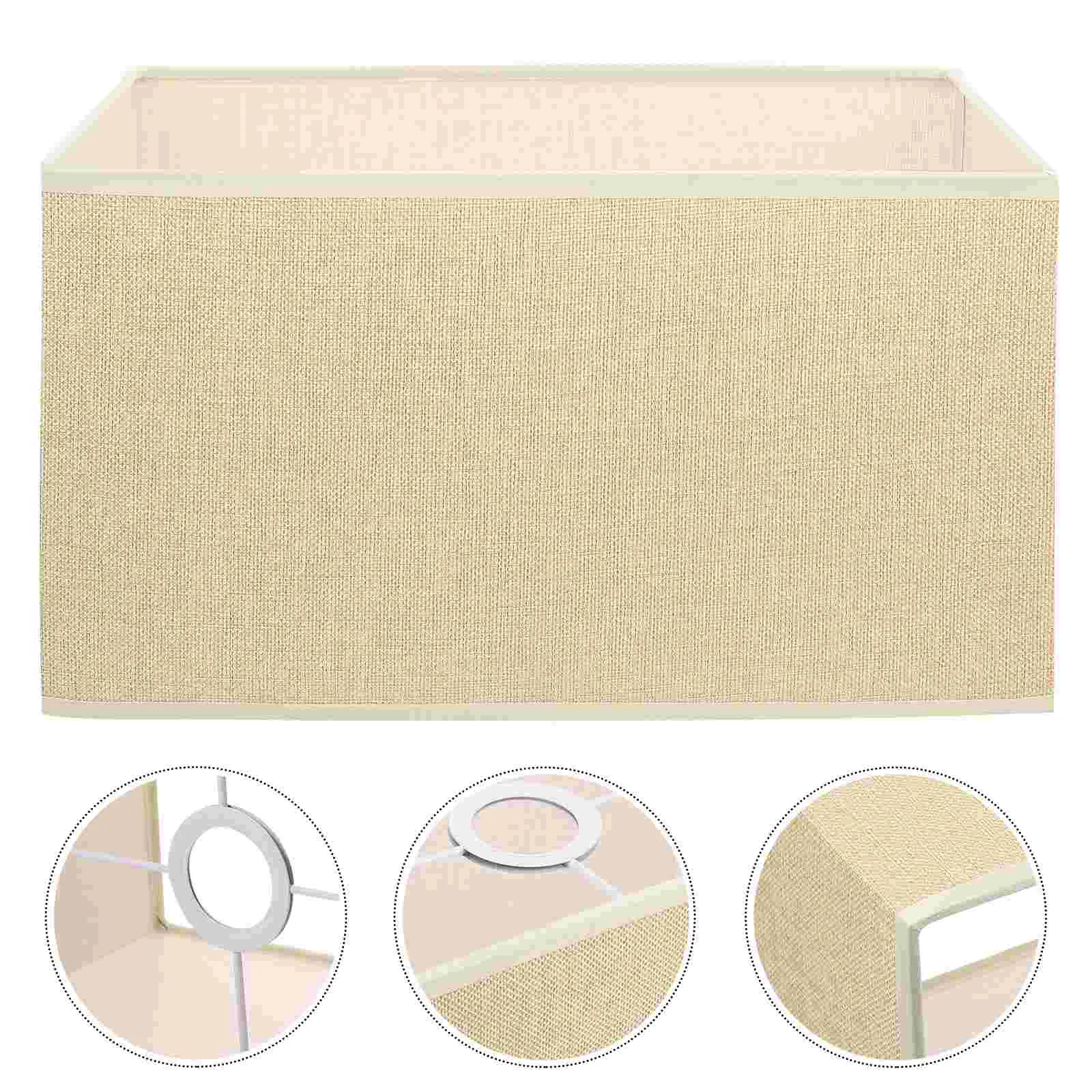 Osaladi Simple Cloth Wall Light Shadeshade E27 Modern Light Rectangular Linen Fabric Lamp Hanging Light Protector
Osaladi Simple Cloth Wall Light Shadeshade E27 Modern Light Rectangular Linen Fabric Lamp Hanging Light Protector