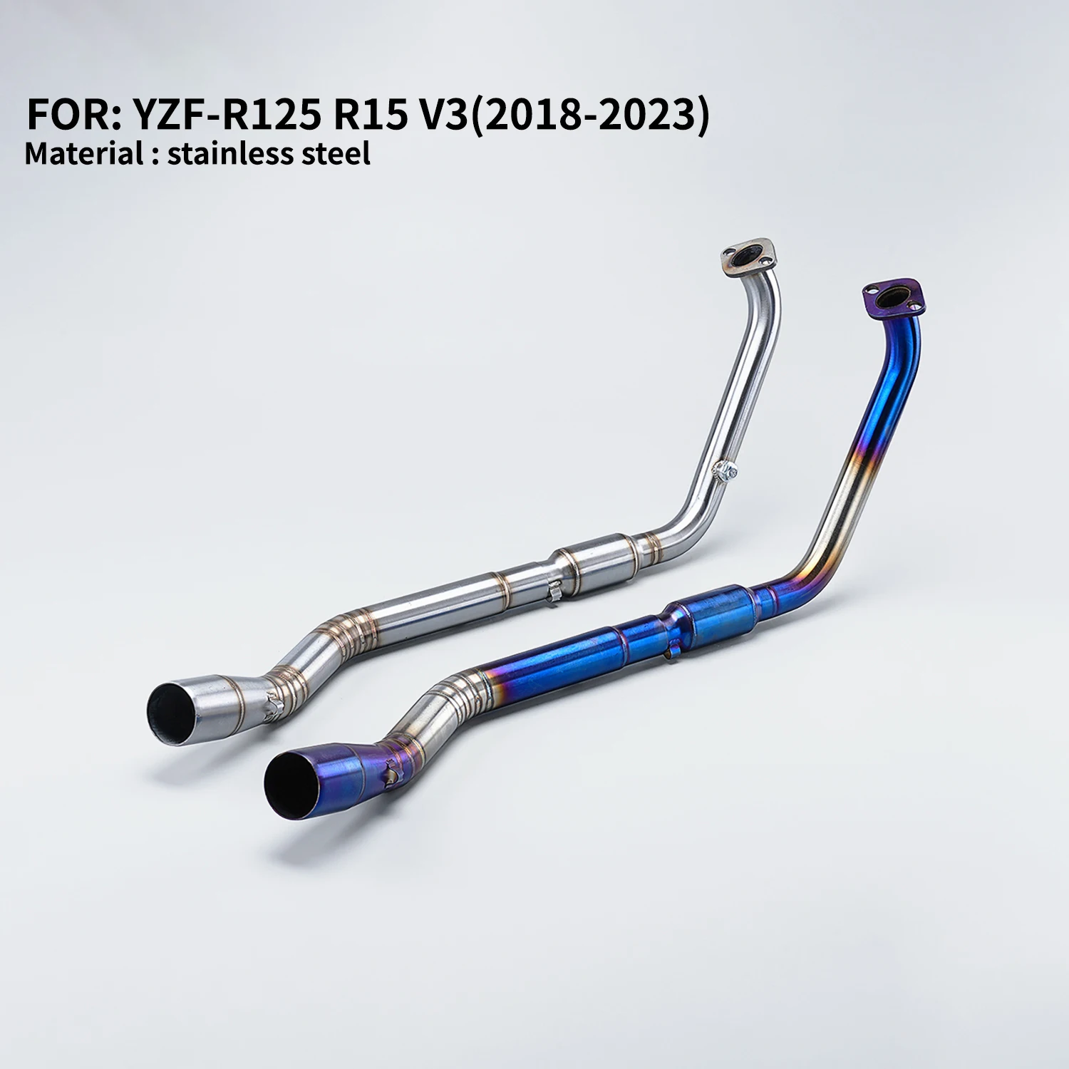 for yzf-r125 r15 v3 2018-2023 Motorcycle Exhaust Slip-On full System Escape Front Link Pipe mid-section modification original
for yzf-r125 r15 v3 2018-2023 Motorcycle Exhaust Slip-On full System Escape Front Link Pipe mid-section modification original