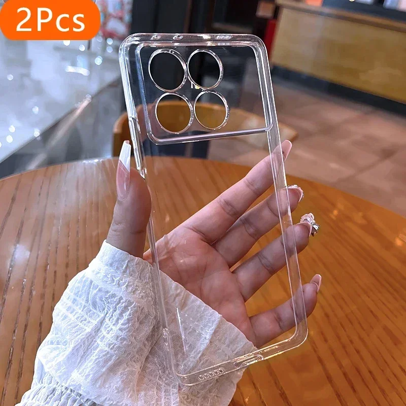 2Pcs Poco X6 X 6 Pocox6 Pro Case Ultra Thin Clear Silicone Phone Case For Xiaomi Poco X6 X 6 Pro Pocox6 Pro 5G Transparent Back
2Pcs Poco X6 X 6 Pocox6 Pro Case Ultra Thin Clear Silicone Phone Case For Xiaomi Poco X6 X 6 Pro Pocox6 Pro 5G Transparent Back