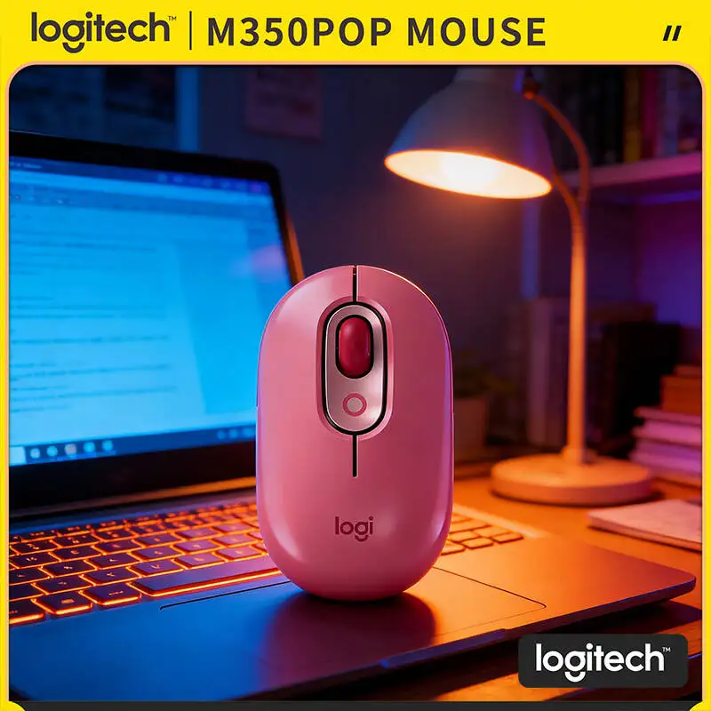 Беспроводная мышь Logitech M350 POP, 77 г, легкая, с функцией автоматического перехода в режим сна, энергосбережение, бесшумная работа, для библиотеки, кафе, офиса, путешествий
Беспроводная мышь Logitech M350 POP, 77 г, легкая, с функцией автоматического перехода в режим сна, энергосбережение, бесшумная работа, для библиотеки, кафе, офиса, путешествий