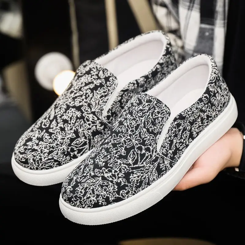 Men's Breathable Canvas Slip On Casual Shoes Spring Autumn Comfortable Walking Sneakers Versatile Lazy Loafers
Men's Breathable Canvas Slip On Casual Shoes Spring Autumn Comfortable Walking Sneakers Versatile Lazy Loafers