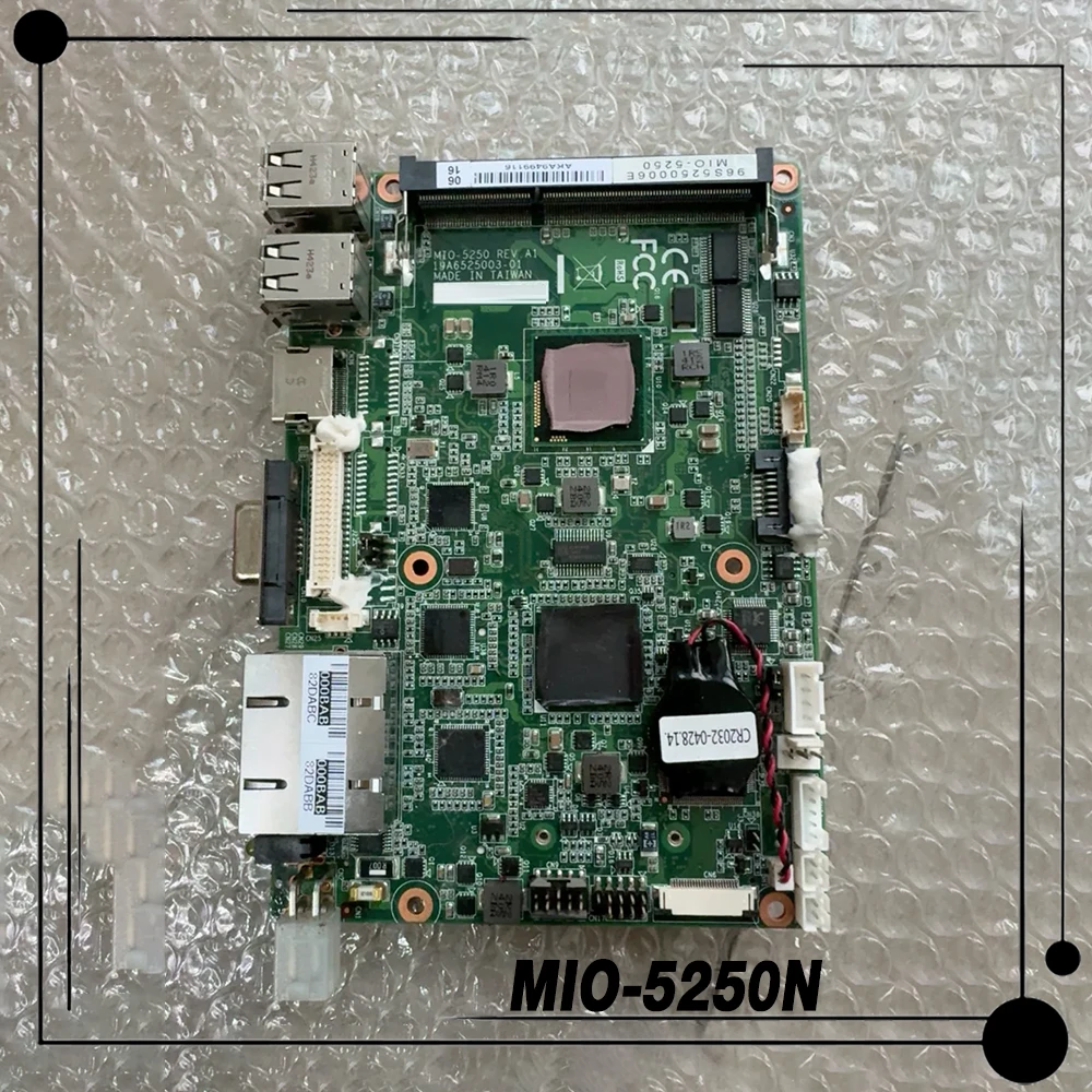 Для Advantech MIO-5250 REV.A1 3,5 "N2600 промышленная материнская плата MIO-5250N
Для Advantech MIO-5250 REV.A1 3,5 "N2600 промышленная материнская плата MIO-5250N